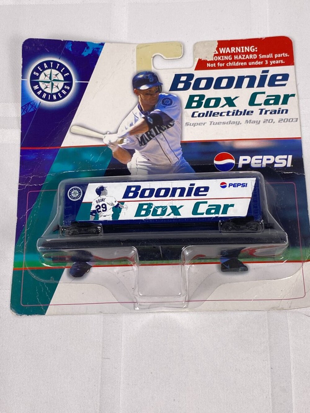 NEW Seattle Mariners 2003 Super Tuesday Boonie Box Car.